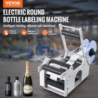 Vevor Semi-automatic Round Bottle Labeling Machine Electric Labeler 20-50pcs min