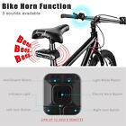Smart Bike Tail Light Led Usb Turn Signals Rear Bicycle Alarm Kit Remote Control