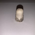 Vintage Sterling Silver Thimble No Holes  9  Made In France