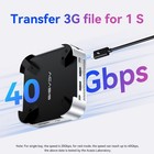 Acasis 40gbps Mac Mini M4 Dock With Dual Nvme Raid Ssd Enclosure   8-in-1 Case