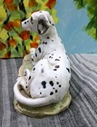 Dalmation Dog Adult Resting Laying Down Homco Porcelain Figurine Realistic Vtg
