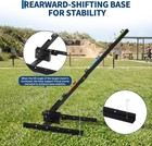 Ar500 Dueling Tree Target Kit With 6 Steel Targets 6  Paddle Pistol Shooting