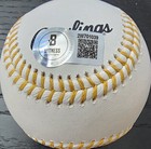 Andruw Jones Autographed Gold Glove Baseball Inscribed 10x Beckett Witnessed