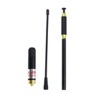 Telescopic Al-800 Dual Band Vhf Uhf Sma-female Antenna For Baofeng Uv-5r Uv-9r K