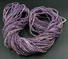 Twist A Beads Genuine 1980 s Original Necklace 32-35  Strands - Amethyst