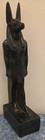Ancient Egyptian Style Anubis Thoth Ibis Headed God Statue Basalt Stone Carving