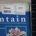 Vtg 2000 Michaels Lotus Water Fountain Tabletop Cold Cast Porcelain Handcrafted