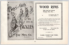 1896 The Fay Mfg Co Bicycles For Boys And Girls Elyria Ohio