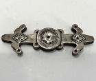 Rare Find Antique Turkoman Silver Tribal Pendant Islamic Artifact Reversible
