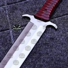 Tactical Handmade Sword     Full Tang Battle Ready Machete fixed Blade Sword