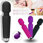 Handheld Massager 20 Speed Wand Vibrating Massage Magic Full Body Therapy Motor