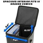 Graded Comic Book Storage Case Fits 15 Cgc Graded Comics In Book Bin W  Dividers