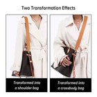 Vachetta Leather Crossbody Wide Straps Replacement For Lv Neverfull Noe Handbag