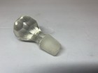Vintage Large Clear Crystal Glass Multi Faceted Bottle Stopper