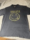 Nirvana T Shirt Vintage Original 1991 Concert Usa Made Single Stitch Authentic L