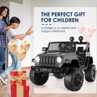 Ride On Car Jeep 24v 12v Kids Electric With Remote Control 3 Speeds Led Lights