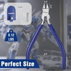 Workpro 4 7  Model Nippers Ultra-thin Single Blade Nipper Non-slip Sprue Cutters