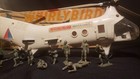 Vintage 1960 Remco Whirlybird Us Air Force Rescue Motorized Helicopter 