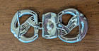 Stunning  Vintage Art Nouveau Rhinestone Belt Buckle From The 1920 s