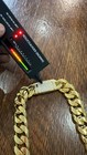 24    22mm Miami Cuban Link Chain 14k Gold Plated Heavy 300g Hip Hop Necklace