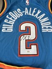Shai Gilgeous Alexander Oklahoma City Thunder Autograph Signed Jersey  Psa Coa
