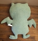 Vintage Uglydoll Ice Bat Plush 12  Teal Blue Monster 2009 Pretty Ugly Llc