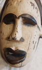 Vintage Punu Ceremonial Maiden Spirit Mask  mukudji  - Gabon Africa Tribal Art