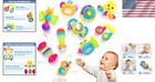 Infant Rattle Toy Set     Sensory Development