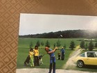 Vintage Porsche Poster 16 3 4    X 11 1 2    Rare I Golf