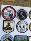 Vintage Lot Of  15  Souvenir Historic Travel Jacket Embroidered Emblem Patches