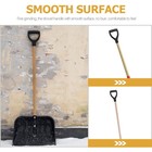 2 Pcs Snow Shovel Handle Garden Tool Replacement Grip Spaded For Digging
