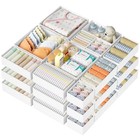  Drawer Organizer Clothes Storage - Baby Dresser Organizer For 24 Pack White