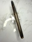 Sheaffer 14k Gold Nib Fountain Pen     14k Gf Diamond Pattern Usa Vintage