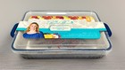 New The Pioneer Woman Keepsake Floral Design Rectangular Stoneware Baker W lid