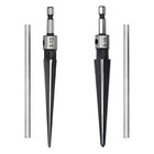 2pcs Bridge Pin Reamer  Guitar T Handle Taper Reamer Set  6 Fluted Guitar   
