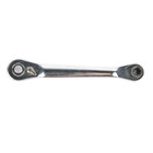 New Mini 1 4  Double Ended Ratchet Handle Wrench Rod Socket Screwdriver Bit     