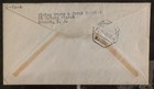 1937 Manila Philippines First Flight Cover Ffc To Newark Nj Usa Via Macao