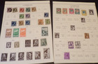 Stamp Collection- Luxembourg- Collection On 7 Album Pages  j240 