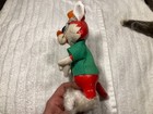 1960s Vinyl Mouse Plush Toy Japan Dakin  7 5 Inches
