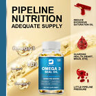 Omega 3 Seal Oil Capsules With Epa Dpa Dha 1000mg Brain   Heart Health 120 Pcs