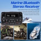 Waterproof Marine Bluetooth Stereo  Mp3  Usb  Am fm Radio Car Boat Audio System