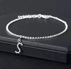 5ct Round Cut Lab Created Diamond Women s Tennis Anklet 14k White Gold Finish