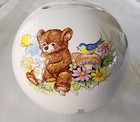 Royal Doulton England    honey Bears    Ball Piggy Bank - Excellent Condition