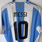 Lionel Messi Argentina National Team Autographed 2024 Adidas Authentic Jersey