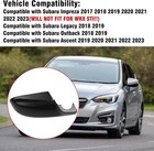 1pc Compatible With Subaru Mirror Bottom Mirror Lower Cover Left Driver Side