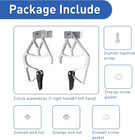 Extension Ladder Locks  Fits For 28-11 Rung Lock Kit  Replacement Parts aluminum