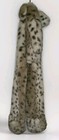 Pottery Barn Teen Snow Leopard Hoodie Scarf With Hand Holders Euc Rare 