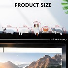 Cute Mini Car Cat Ornament  5pcs Funny Vehicle Rear View Mirror   Dashboard Figu