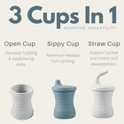 Silicone Training Cup  3 Pack Baby Drinking Sippy Cups With Straw For Baby An   
