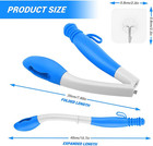Foldable Butt Wiper  15 7  Toilet Aids For Wiping  Comfort Silicone Bottom